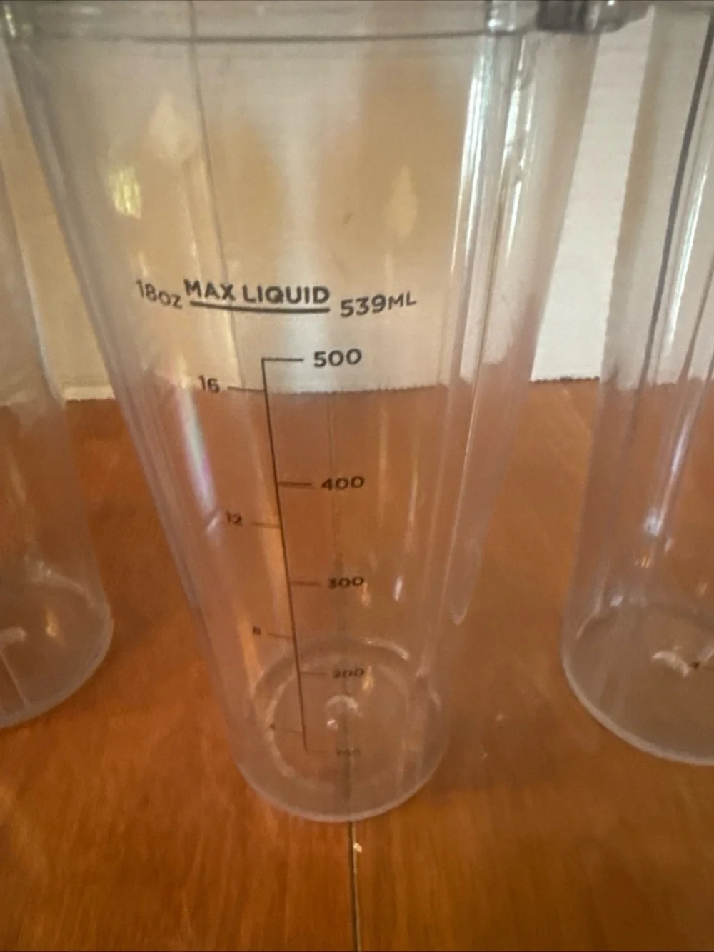 3 Replacement 18 Oz Cups For Nutri Ninja Blender w/ Lids